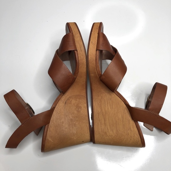 Madewell Drea Wedge Sandals 10 - Picture 11 of 13